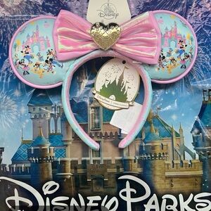 NWT Stoney Clover Lane Exclusive Disneyland 70th Anniversary Minnie Ears.